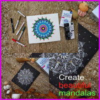 Pintar - Juego de 24 rotuladores de punta fina para pintura de roca, cristal de cerámica, madera, papel, tela y porcelana, resistente al agua, bolígrafo, suministros para manualidades, proyectos de bricolaje - Arteztik
