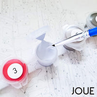 Joue Kit de pintura por números para adultos, kit de pintura acrílica DIY en lienzo de 16.0 in de ancho x 20.0 in de largo (rosa peonía flores en jarrón) - Arteztik

