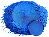 Pigmento en polvo de mica "Angel Blue" (1.76 oz o 50 gr) multiusos para manualidades y manualidades, aditivo | carpintería, epoxi, resina, bombas de baño naturales, pintura, jabón, esmalte de uñas, bálsamo de labios - Arteztik
