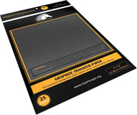 Papel de transferencia de grafito (25 hojas 9 pulgadas x 13 pulgadas) para diseños en madera, papel, y otras superficie, por MyArtscape™. - Arteztik
