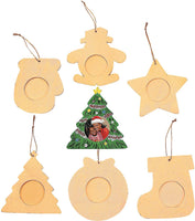 Adornos de Navidad para manualidades (12 unidades) - Arteztik
