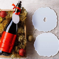 5 moldes de resina de silicona, moldes de resina para hacer vino, moldes de resina de silicona, posavasos, moldes de resina para copas, moldes de resina para hacer posavasos, para hacer vinos. - Arteztik
