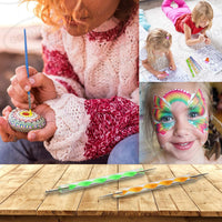 GORNORVA 33 piezas Mandala Dotting Herramientas Stencil Mandala Painting Tool Kits Cepillos bandeja de pintura pinceles para Rock Painting Coloring Drawing y Drafting Art Supplies - Arteztik
