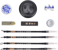 I-MART - Pincel chino para caligrafía, Kanji, Sumi agua, set de pintura - Arteztik
