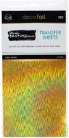 Hojas de transferencia de papel de aluminio de Brutus Monroe de 6 x 12 pulgadas, 10 hojas - Arteztik
