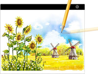 A4 Ultra Fina Caja De Luz Portátil USB LED Caja de luz Tracer Power LED Artcraft Tracing Pad de Luz para Artistas, dibujo, bosquejar, animación. - Arteztik
