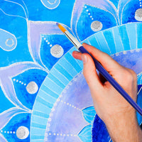 Juego de 52 herramientas de punteado de mandala, kit de herramientas de pintura de mandala, incluye plantilla de puntos, bandeja de pintura, pinceles para pintar rocas, arcilla de cerámica, manualidades, colorear, dibujo, pintura de uñas. - Arteztik
