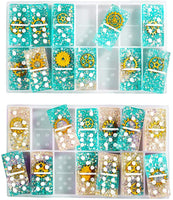 Juego de 2 moldes Dominos para resina de resina, molde de dominó de resina de silicona, doble 6 Dominó juego de moldes de silicona para resina epoxi – 28 cavidades con molde de resina de puntos, herramientas personalizadas Domino DIY - Arteztik
