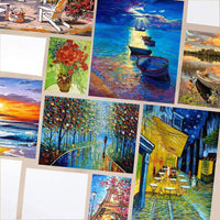 48-Piece Complete Acrylic Artist Painting Set, Canvas Panels Painting Supplies Kit with Acrylic Paints Paint Palette, Paintbrushes, Painting Canvases and More Great for Adults, Kids and Beginner - Arteztik
