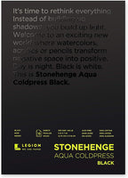 Legion Paper Stonehenge Aqua Pad 5 x 7 140 lb (ideal para pintura de acuarela, bocetos, dibujo) - Arteztik

