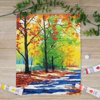 Juego de pintura acrílica, 24 pinturas acrílicas, 24 tubos de 0.4 fl oz y 1 pincel para artistas, juego de arte para adultos y niños, perfecto para lienzo, madera, cerámica, tela, ideal para pintar. - Arteztik
