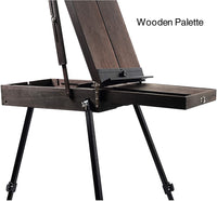 Conda - Caballete de caja francesa de 70 pulgadas con patas de aluminio, plegable, duradero, para dibujar, ideal para pintar, dibujar y dibujar - Arteztik

