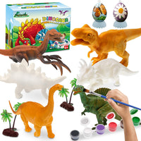 Artes y manualidades para niños, kit de pintura, juguetes de dinosaurio, manualidades para niños de 4 a 8 años de edad, suministros de fiesta, regalos para niños y niñas, diversión creativa, regalo de cumpleaños - Arteztik

