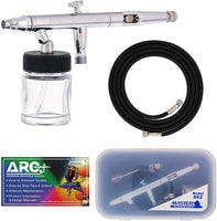 Master Airbrush s622-set Master S62 All-Purpose precisión dual-action sifón Feed Airbrush Pro Set con 3 conjuntos de boquilla - Arteztik
