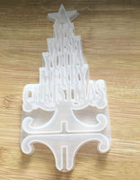 Szecl - Molde de silicona para decoración de mesa de Navidad con texto en inglés "We Wish You A Merry Christmas Letter Word" - Arteztik
