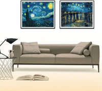 Topus - Juego de 2 pegatinas de pared 5D para decorar el salón (11.8 x 15.7 in) - Arteztik
