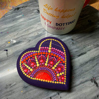 Molde de corazón de Happy Dotting Company. - Arteztik
