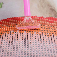 BCP 11 piezas DIY juego de herramientas de pintura de diamante rápido bolígrafo de punta platos arcillas pinzas pintura accesorios - Arteztik
