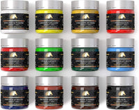 MyArtscape - Juego de pinturas acrílicas (12 botellas de 3.4 fl oz) - Arteztik
