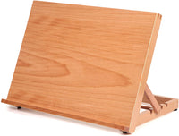 Falling in Art 4-Position Wood Drafting Table Easel Drawing and Sketching Board, 17 1/10 Inches by 12 1/2 Inches - Arteztik
