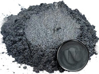 Pigmento en polvo de Mica Tanto Grey (1.76 oz), multiusos, para manualidades, artes y manualidades, carpintería, epoxi, resina, bombas de baño naturales, pintura, jabón, esmalte de uñas, bálsamo de labios (gris oscuro, 1.76 oz). - Arteztik
