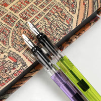 GC Quill MU-07 - Juego de caligrafía (incluye 6 plumas caligráficas con diferentes puntas y 20 cartuchos de tinta) - Arteztik
