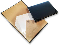 Field Artist - Caja de acuarela (5 x 7 pulgadas, 25 hojas sueltas de 300 GSM, prensado en frío, sin ácidos, 100% reciclado, papel de acuarela reciclado. - Arteztik
