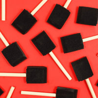 Cepillos de pintura de espuma, cepillos de esponja de 2 pulgadas para manualidades y manualidades (paquete de 60) - Arteztik
