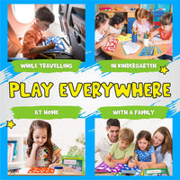 Juego de plantillas de dibujo, 50 piezas, kit de manualidades para niños, mejores actividades de viaje para niños pequeños, juguete divertido y educativo para niños de más de 3 años, ideal para niñas y niños, perfecto como regalo de cumpleaños - Arteztik

