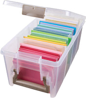 ArtBin Semibolsa grande, caja de almacenamiento de artesanías transparente, 6925AB - Arteztik
