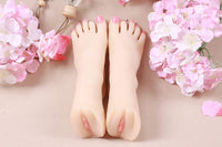 1 par de maniquí de silicona de silicona de tamaño real para mujer - Arteztik
