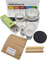 Kit de pintura de tiza – Haz pintura de tiza tú mismo con nuestro kit de pintura de tiza incluye todo lo necesario para hacer pintura de tiza estilo excepto la pintura. - Arteztik
