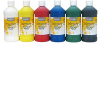 Handy Art Little Masters Tempera - Juego de pinturas (16 onzas, 6 unidades) - Arteztik
