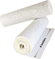 2 rollos de tela de yeso de gasa para manualidades, 7.9 x 9.1 in, para moldear el vientre, color blanco - Arteztik
