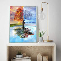 Kit de pintura NEILDEN 5D de diamantes, para adultos, para trabajos manuales, pintura de bordado con diamantes de imitación, pintura de punto de cruz, manualidades para decorar la pared del hogar, 30x40 cm - Arteztik
