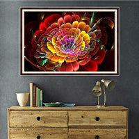 Witfox - Kit de pintura de diamantes 5D para bricolaje con números y lirios de agua, 15.7 x 11.8 in - Arteztik
