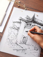 Papel de calco para artistas, tamaño A4, 8.3 x 11.5 pulgadas, 100 hojas-papel translúcido de dibujo y calco para lápiz, marcador y tinta, ligero - Arteztik
