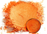 Eye Candy Mica Pigmento en polvo "Shibuya Orange" (1.76 oz) multiusos DIY Artes y Artesanías Aditivo | carpintería, epoxi, resina, bombas de baño naturales, pintura, jabón, esmalte de uñas, bálsamo labial (Shibuya Orange, 50 G) - Arteztik
