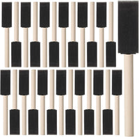 Bates- Pinceles de pintura de espuma, 26 unidades, 1 pulgada, esponja, esponja, pincel de pintura, pinceles de espuma, pinceles de espuma para pintura, cepillos de espuma para manchas, esponjas de pintura, cepillos de espuma para mod Podge - Arteztik
