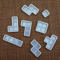 Molde de silicona hecho a mano con forma de cubo, molde cuadrado tridimensional, caja de almacenamiento, molde de resina epoxi, molde de gel de sílice para manualidades. - Arteztik
