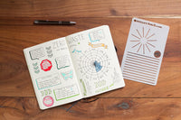 Bulletstencils - Set de 12 plantillas para diarios: incluye plantillas de palabras, plantillas de círculos, plantillas de dibujo, iconos, gráficos, formas, mucho más. - Arteztik
