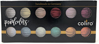 Finetec M1200 Mica pigmentos perlados para pintura en acuarela (12 tonos) - Arteztik
