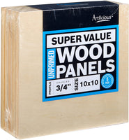 Artlicious – Tableros de madera de gran valor – Gran alternativa a los paneles de lona, lienzo estirado y rollos de lienzo - Arteztik

