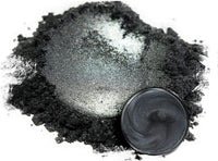 Pigmento en polvo de Mica Tanto Grey (1.76 oz), multiusos, para manualidades, artes y manualidades, carpintería, epoxi, resina, bombas de baño naturales, pintura, jabón, esmalte de uñas, bálsamo de labios (gris oscuro, 1.76 oz). - Arteztik
