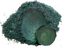 Pigmento en polvo de Mica "té verde" (1.76 oz), aditivo multiusos para manualidades y manualidades, carpintería, bombas de baño naturales, resina, pintura, epoxi, jabón, esmalte de uñas, bálsamo de labios (té verde, 1.76 oz). - Arteztik
