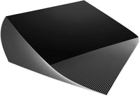 Hojas permanentes de vinilo negro mate mejor que rollos de vinilo – EZ Craft USA – 12 pulgadas x 12 pulgadas – 40 hojas adhesivas mate con soporte para Cricut y otros cortadores - Arteztik
