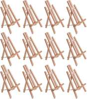 US Art Supply Caballete con armazón en forma de A, para exhibir sobre la mesa, tamaño pequeño, 11 pulgadas de alto (1 cada uno) - Arteztik
