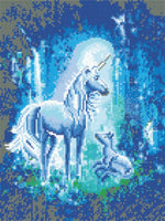 Kit de pintura de diamantes 5D de Neilden con diseño de unicornio y diamantes de imitación para adultos, 13.8 x 17.7 in - Arteztik
