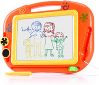 KIKOOTOYS - Divertido tablero magnético de dibujo para niños - Magna Doodle Board con borrable, juguetes para niños pequeños bocetos de escritura colorida borrable, juguete educativo para niños (azul) - Arteztik
