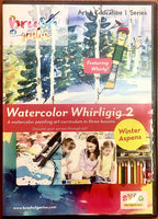 Aprende a pintar acuarela en 4 DVD de fácil lección: cómo pintar con acuarela y técnicas de acuarela DVD de paisajismo de acuarela, lecciones, vídeo, acuarela, escuela, DVD, Aspensa de invierno... - Arteztik
